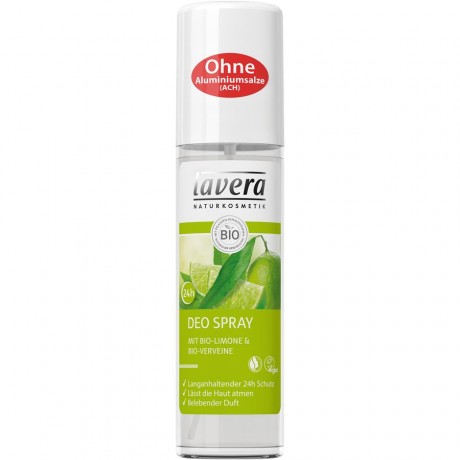 Lavera (Лавера)  Bio-Limone & Bio-Verveine Deodorant Spray Дезодорант Спрей, 75 мл
