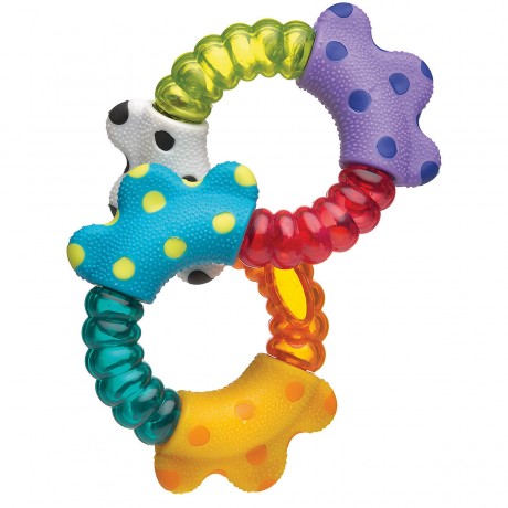 Playgro Click und Twist Rassel Щелкай и крути погремушку