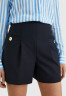 Tommy Hilfiger GOLD BUTTON Shorts dark blue ЗОЛОТАЯ КНОПКА шорты темно-синий