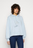 Tommy Hilfiger ICON RELAXED Hoodie Breezy Blue ICON RELAXED Толстовка с капюшоном Свежий синий