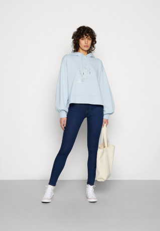 Tommy Hilfiger ICON RELAXED Hoodie Breezy Blue ICON RELAXED Толстовка с капюшоном Свежий синий