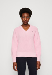 Tommy Hilfiger SWEATER  Jumper classic pink СВИТЕРА Джемперы классический розовый