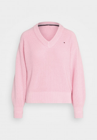 Tommy Hilfiger SWEATER  Jumper classic pink СВИТЕРА Джемперы классический розовый