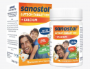Sanostol Lutschtabletten ohne zucker 75stk, Пастилки с витаминами и кальцием для ежедневного приема, без сахара, для детей от 4-х лет, 75 шт