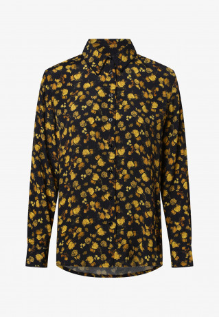 Tommy Hilfiger Button-down blouse marine gelb Блузка на пуговицах темно-желтый