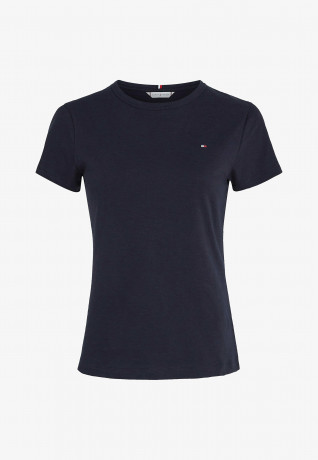 Tommy Hilfiger 1985 C NK SS Basic T-shirt desert sky 1985 C NK SS — базовая футболка небо пустыни