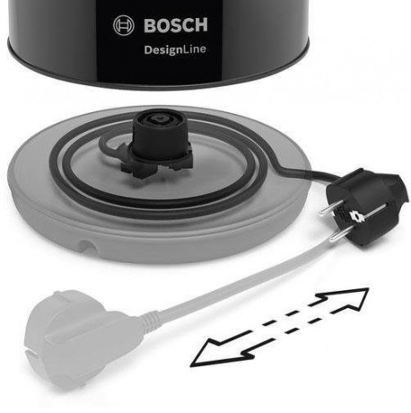 BOSCH BOSCH Wasserkocher TWK3P423 sw Schwarz Чайник BOSCH TWK3P423 ПО