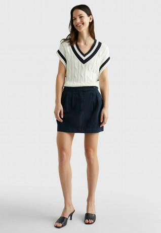 Tommy Hilfiger CO MINI  Mini skirt desert sky CO MINI Мини-юбка небо пустыни