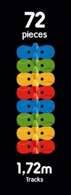 Smoby Rennbahn Flextreme Nachfullpack Schienen Рельсы для сменных пакетов Racecourse Flextreme