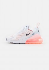 Nike Sportswear AIR MAX 270 Sneaker low white/midnight navy/atmosphere/bleached coral AIR MAX 270 Низкие кроссовки женские белый/полночный темно-синий/атмосферный/выбеленный коралловый