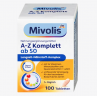 Mivolis A-Z Komplett Depot ab 50 Tabletten 2st, Комплексные витамины против старения От А до Z Komplett, для людей старше 50 лет, 100 шт х 2 упаковки