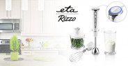 eta eta Stabmixer Rizzo, ETA305790000, 400 W, mit Zerkleinereraufsatz und Mixbecher, DC-Motor  ручной блендер eta Rizzo, ETA305790000, 400 Вт, с насадкой-измельчителем и чашей для смешивания, двигатель постоянного тока