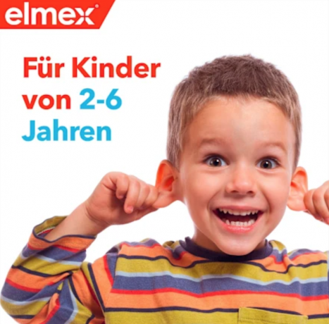 elmex Zahnburste Kinder doppelpack 2-6 Jahren, Детская зубная щетка, 2-6 лет, 2 штуки