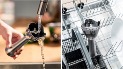 BOSCH BOSCH Stabmixer ErgoMaster Serie 6, MSM6M810, 1200 W, Edelstahl-Mixstab, Mix-/Messbecher, Edelstahl/schwarz  Ручной блендер BOSCH ErgoMaster Series 6, MSM6M810, 1200 Вт, палочка для смешивания из нержавеющей стали, чашка для смешивания/мерный стакан