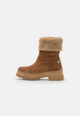 Tommy Hilfiger Winter boots natural cognac зимние ботинки натуральный коньяк
