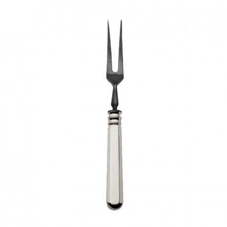 Robbe & Berking Robbe & Berking Alt-Spaten - 925 Sterling Silber Tranchiergabel Frozen Black 225 mm Robbe & Berking Alt-Spaten - Вилка для резьбы из стерлингового серебра 925 пробы Frozen Black 225 мм