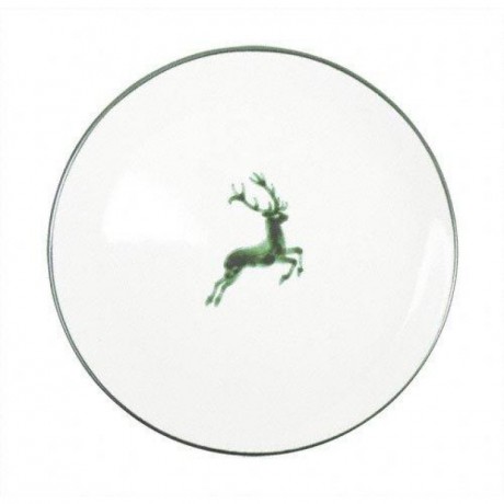 Gmundner Keramik Gmundner Keramik Gruner Hirsch Speiseteller Cup d: 28 cm / h: 2,6 cm Чашка для обеденной тарелки Gmundner Ceramics Green Deer d: 28 см / высота: 2,6 см