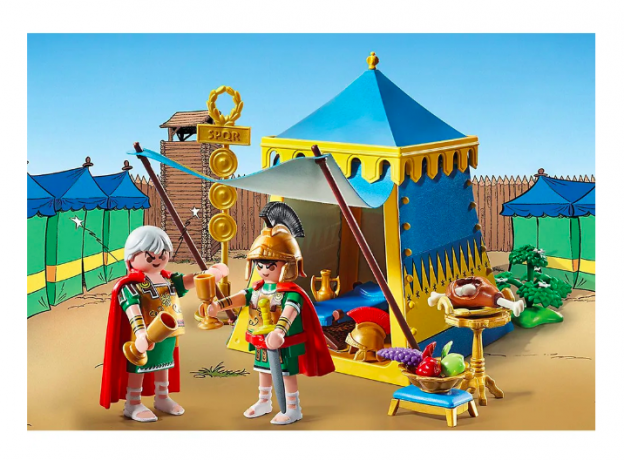 PLAYMOBIL 71015 Asterix: палатка вождя с генералами