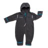 Hoppediz Overall aus Fleece Babyeinteiler anthrazit Комбинезон из флиса детский цельнокроеный антрацит