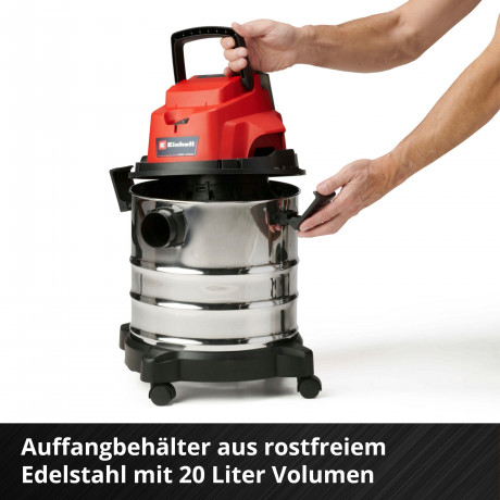 Einhell Einhell Reinigungsburste EINHELL Akku-Nass-Trockensauger TC-VC 18/20 Li S Щетка для чистки Einhell Беспроводной пылесос для влажной и сухой уборки EINHELL TC-VC 18/20 Li S