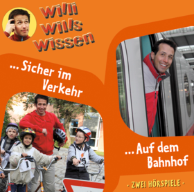 floff publishing Вилли серия обучающих фильмов wills wissen 3 - Sicher im Verkehr/Auf dem Bahnhof, 1 шт