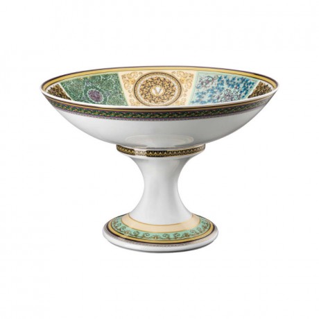 Rosenthal meets Versace Rosenthal Versace Barocco Mosaic Schale auf Fuss d: 35 cm Чаша Rosenthal Versace Barocco Mosaic на ножке d: 35 см
