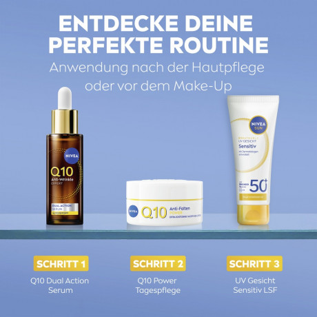 NIVEA SUN Breathable UV Gesicht Sensitiv LSF 50+, 40 ml, Нивеа Солнцезащитный крем для лица, SPF 50+, для чувствительной кожи, воздухопроницаемый, 40 мл