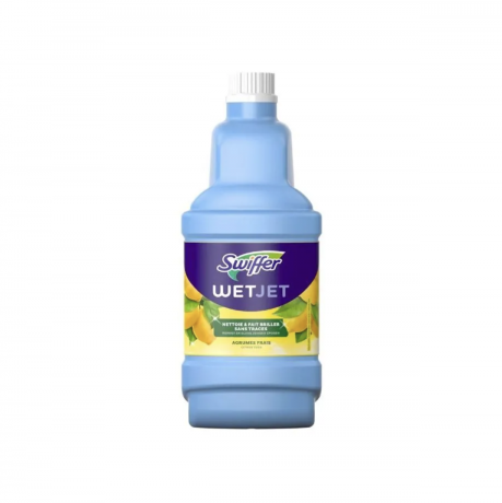 Swiffer Wet Jet Bodenreiniger Nachfüllpack 1,25L x 2st, Средство для швабры с распылителем WET JET, с ароматом лимона, 1,25 л x 2шт (2,5 литра)