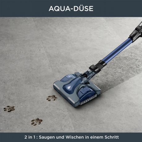 Rowenta Rowenta Akku-Hand-und Stielstaubsauger RH99C0 X-Force Flex 14.60 Aqua, 480 W, beutellos, leistungsstark, Aqua Duse, hohes Fassungsvermogen, Flex-Gelenk Беспроводной ручной пылесос Rowenta RH99C0 X-Force Flex 14.60 Aqua, 480 Вт, без мешка, мощный,