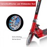 COSTWAY Scooter Roller mit blinkenden Rader Скутер самокат с мигающими колесами