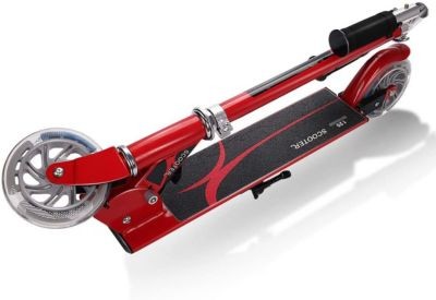 COSTWAY Scooter Roller mit blinkenden Rader Скутер самокат с мигающими колесами