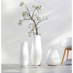 ASA SELECTION ASA Ease XL Vase weiss h: 32 cm / d: 28 cm Ваза ASA Ease XL белая В: 32 см / Г: 28 см