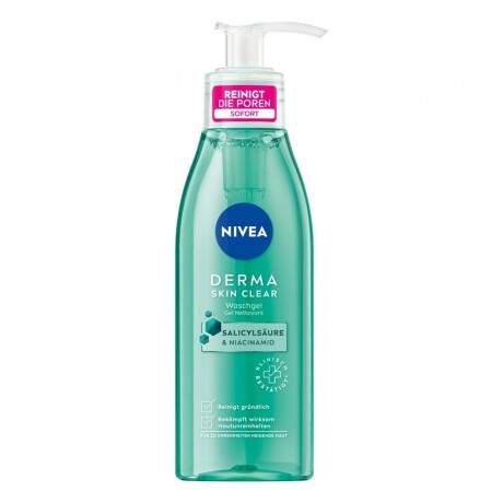 Nivea Waschgel Derma Skin Clear Гель для умывания Derma Skin Clear