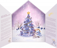 ebelin Adventskalender 2026 Haar-Accessoires fuer Kids, 24 Ueberraschungen, ebelin Детский Адвент-календарь 2026 с аксессуарами для волос и историей, 24 сюрприза