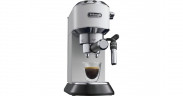 DeLonghi DeLonghi Dedica Style EC 685.W, Espressomaschine weiss/silber (glanzend)  weiss, silber (glanzend) DeLonghi Dedica Style EC 685.W, кофемашина белый/серебристый (глянцевый)