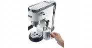DeLonghi DeLonghi Dedica Style EC 685.W, Espressomaschine weiss/silber (glanzend)  weiss, silber (glanzend) DeLonghi Dedica Style EC 685.W, кофемашина белый/серебристый (глянцевый)