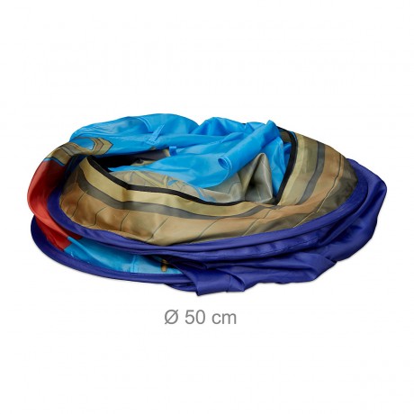 relaxdays Pop Up Spielzelt Piratenschiff Всплывающая палатка с пиратским кораблем