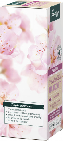 Kneipp Pflegebadoel Mandelblueten hautzart, 100 ml, Kneipp масло для ванны Mandelblueten Hautzart с 94% миндального масла для сухой и чувствительной кожи, 100 мл