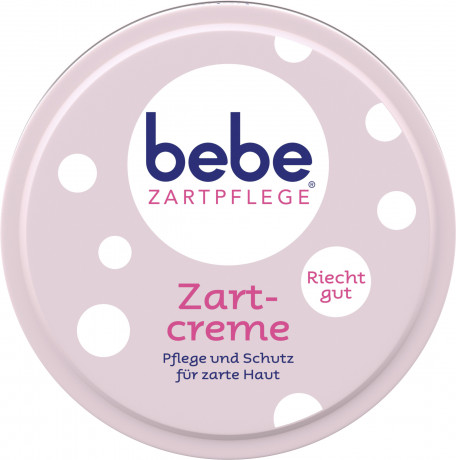 bebe Zartpflege Zartcreme, 50 ml, bebe детский смягчающий крем Zartpflege с витамином E для нежной кожи, 50 мл