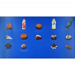 Lindt Weihnachts-Zauber Adventskalender, премиальный шоколадный адвент-календарь Рождественское волшебство, 265 г