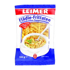 Leimer Полоски тонконарезанных блинчиков из теста с повышенным содержанием яиц для омлета 100г