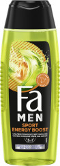 Fa Men Sport Energy Boost 3in1 Duschgel 250 ml, Мужской гель для душа FA Sport Energy Boost 3 в 1 с ароматом гуараны, 250 мл