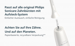 Philips Sonicare W2 Optimal White, Original Replacement Brush Heads, White, Pack of 2, HX6062/87 Сменные насадки для зубной щетки Philips Sonicare W2 Optimal White, 2 шт