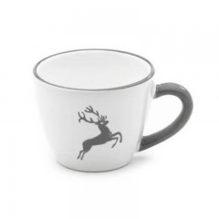Gmundner Keramik Gmundner Keramik Grauer Hirsch Mokka-/Espresso-Obertasse Gourmet 0,06 L / h: 5,1 cm Gmundner Ceramics Grey Deer Mocha/Espresso Cup Gourmet 0,06 л / высота: 5,1 см