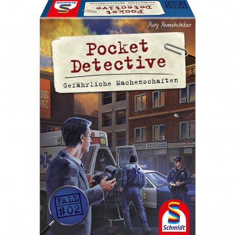 Schmidt Spiele Pocket Detective – Gefahrliche Machenschaften Карманный детектив