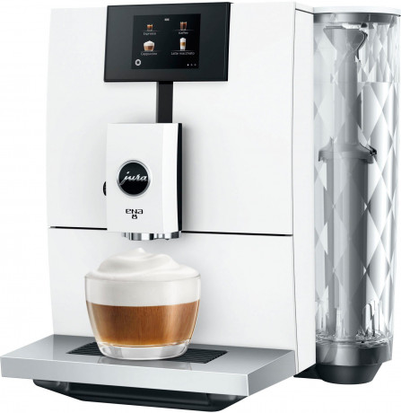 JURA JURA Kaffeevollautomat 15491 ENA 8 Full Nordic White (EC) Полностью автоматическая кофемашина JURA 15491 ENA 8 Full Nordic White (EC)