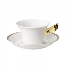 Rosenthal meets Versace Rosenthal Versace Ikarus Medaillon Meandre d?Or Teetasse 2-tlg. 0,22 L Rosenthal Versace Ikarus M?daillon M?andre d?Or чайная чашка, 2 шт. 0,22 л