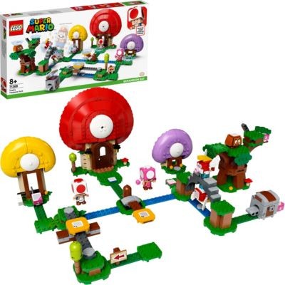 LEGO LEGO Super Mario Bundle: Starterset 71360 Abenteuer mit Mario Starterset + Erweiterungsset 71368 Toads Schatzsuche Набор LEGO Super Mario: стартовый набор 71360 «Приключения с Марио», стартовый набор + дополнительный набор 71368 «Охота за сокровищами