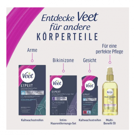 Veet EXPERT Intim-Haarentfernungs-Set Набор для интимной эпиляции EXPERT