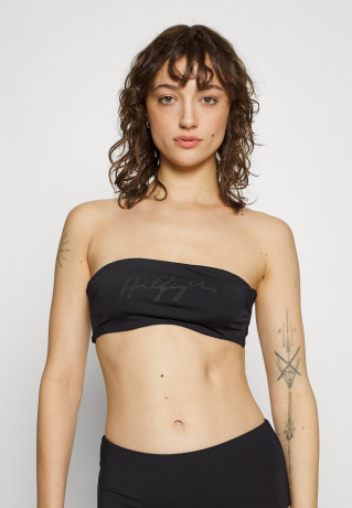 Tommy Hilfiger BANDEAU Bikini top black БАНДО лиф бикини черный